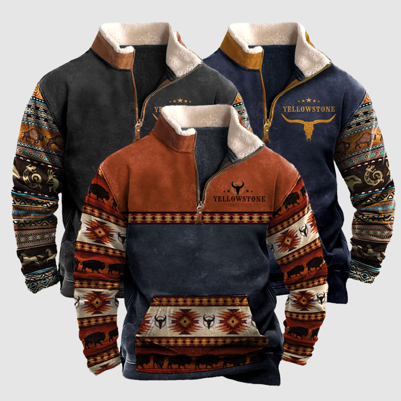 Yellowstone Vintage Cowboy Sweater